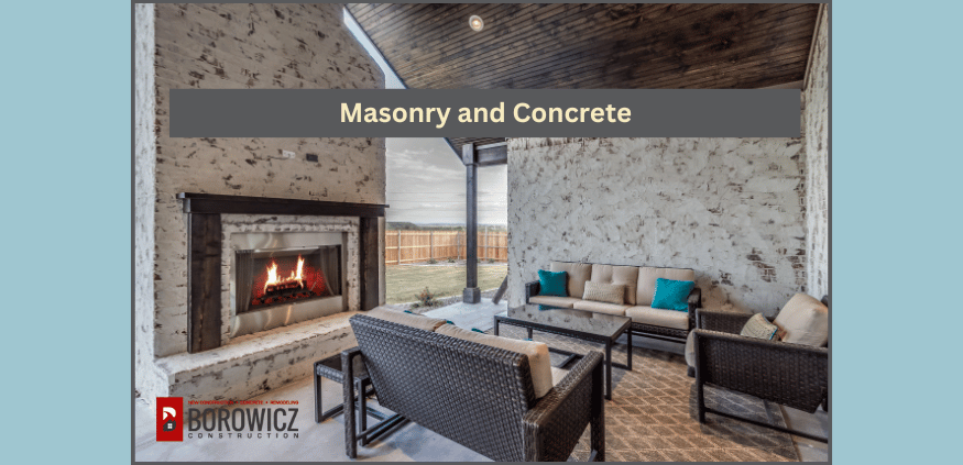 Masonry and Concrete