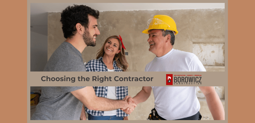 Local Contractor- Choosing the Right Contractor