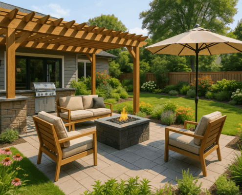 Borowicz Construction Outdoor Living Space Designs