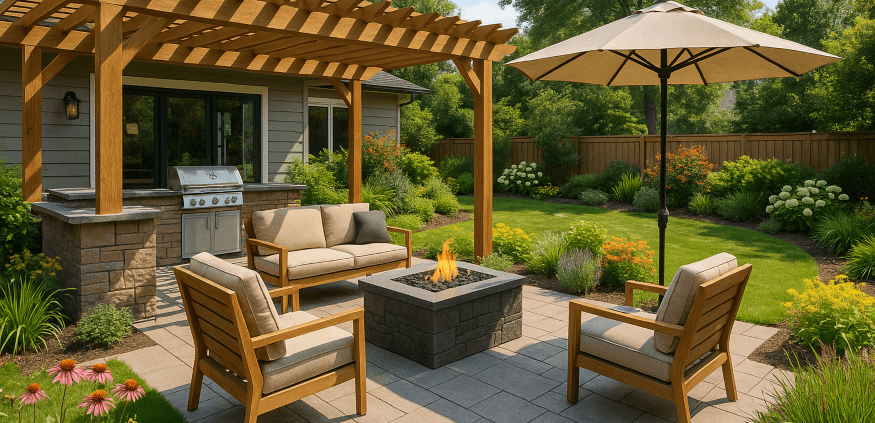 Borowicz Construction Outdoor Living Space Designs