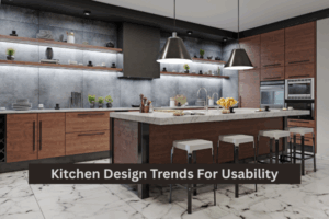 Kitchen Design Trends 2025 - Modern Kitchen with Improved Usability 