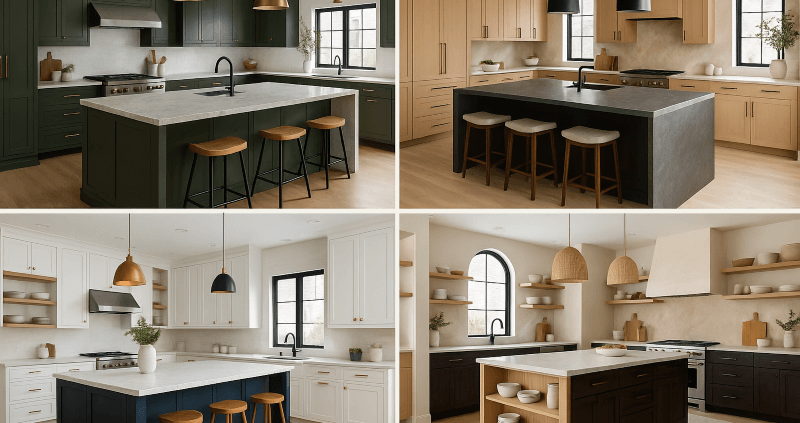 Remodeling: Kitchen Trends Collage