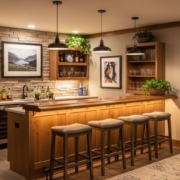 Basement Bar remodel- Borowicz Construction
